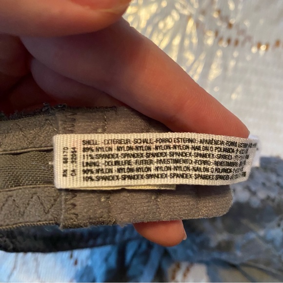 Free People • Lace Galloon Halter Bra in Grey - Picture 8 of 8